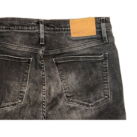 J.Crew Mercantile Womens High Rise Stretch Skinny Jeans Size 28 Washed Black - Picture 4 of 7